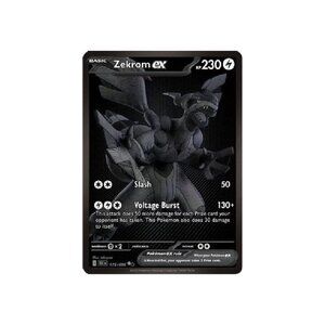 Pokémon TCG: SV Black Bolt - Zekrom ex - 172/086 (Secret Black-White Rare)